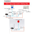 boiler machine electric central heating boiler wall mounted Open style wifi Boiler